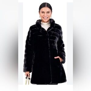 Jones New York Black Teddy Jacket